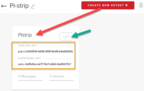 Create new key